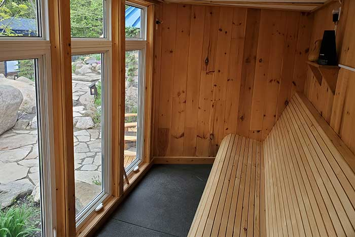 Aromatherapy room - Spa Laurentides par excellence.